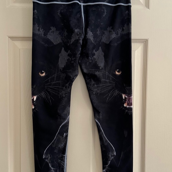 Panther leggings for workout or going out. - Picture 1 of 6